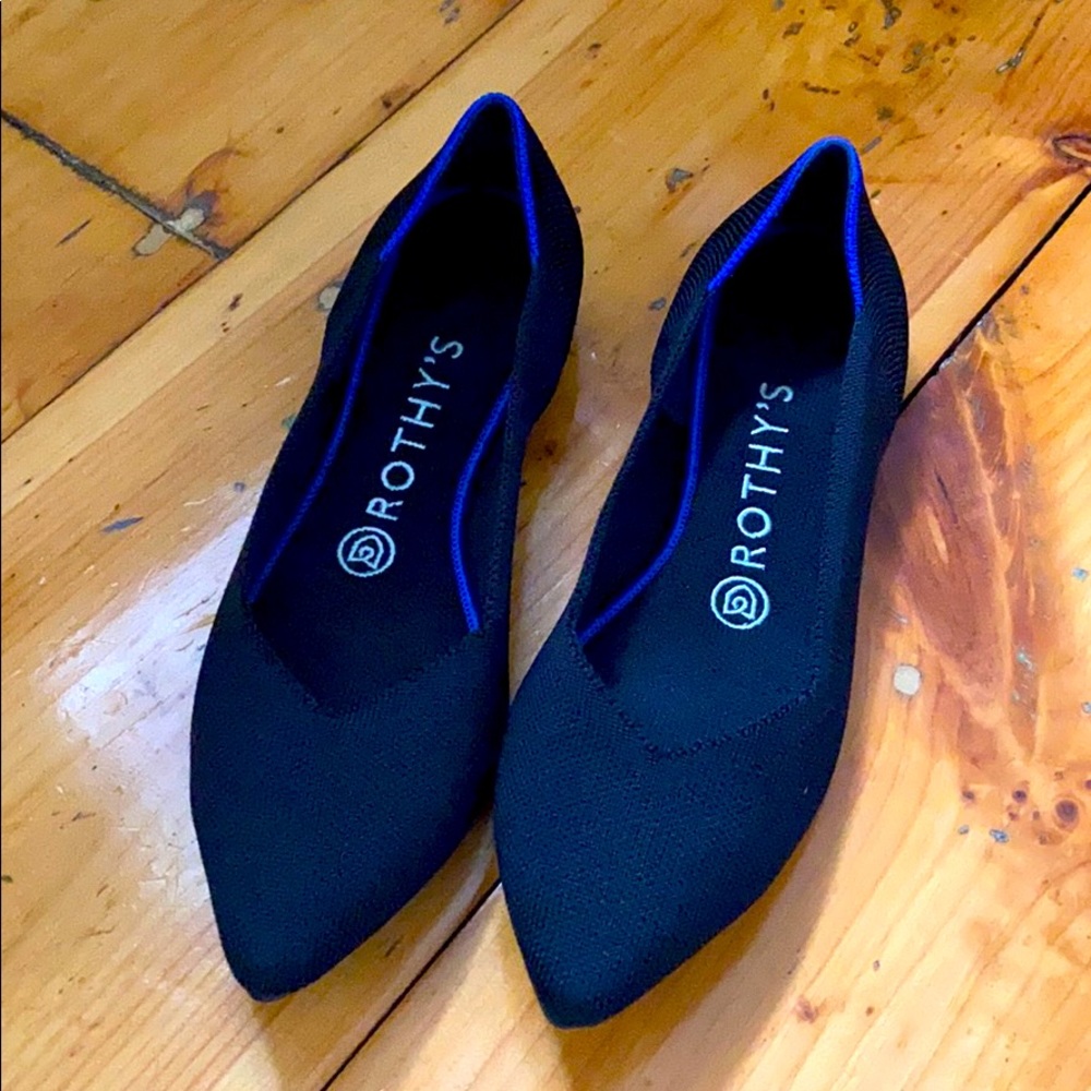 Rothy’s Point 7.5 Black